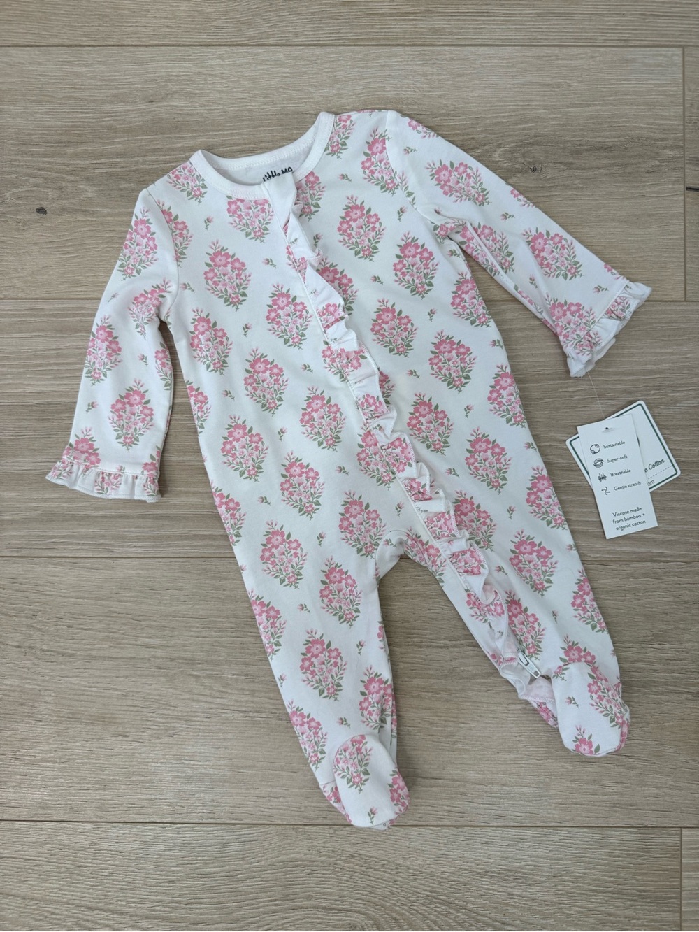NEW Little Me Bamboo Footie